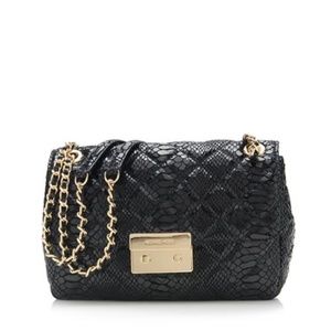 Michael Kors Black Sloan chain handbag